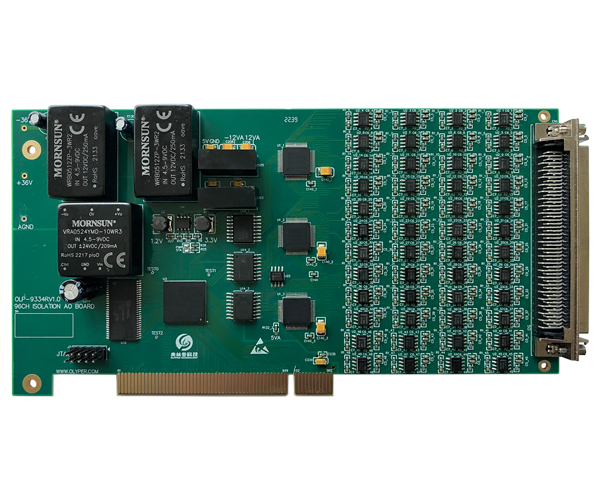 OLP-9334R，PCI接口96通道模拟量输出模块